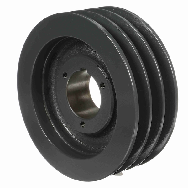 3 Groove Cast Iron Bushed Bore Multiple Sheave, 3TB64